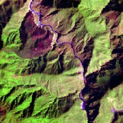 Landsat image - after