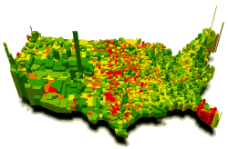 U.S. over-65 population and property values